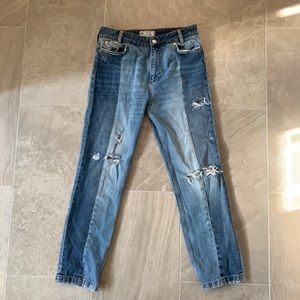 COPY - Free People Split Two Tone Jeans - Size 26